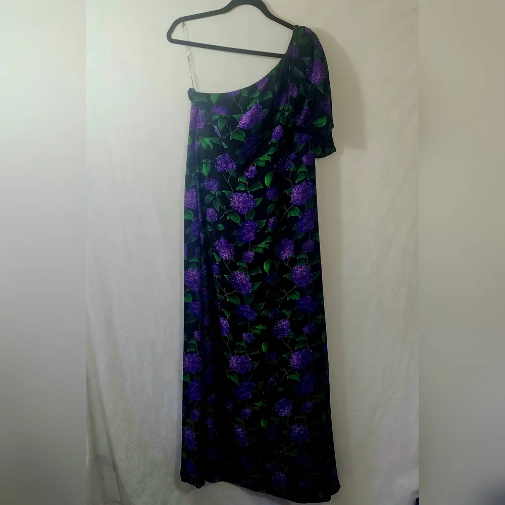 Sachin & Babi Chelsea One Shoulder Bow Gown - Picture 5 of 5